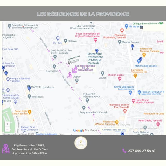 Les Residences De La Providence - Appart Hotel Yaoundé Exteriér fotografie